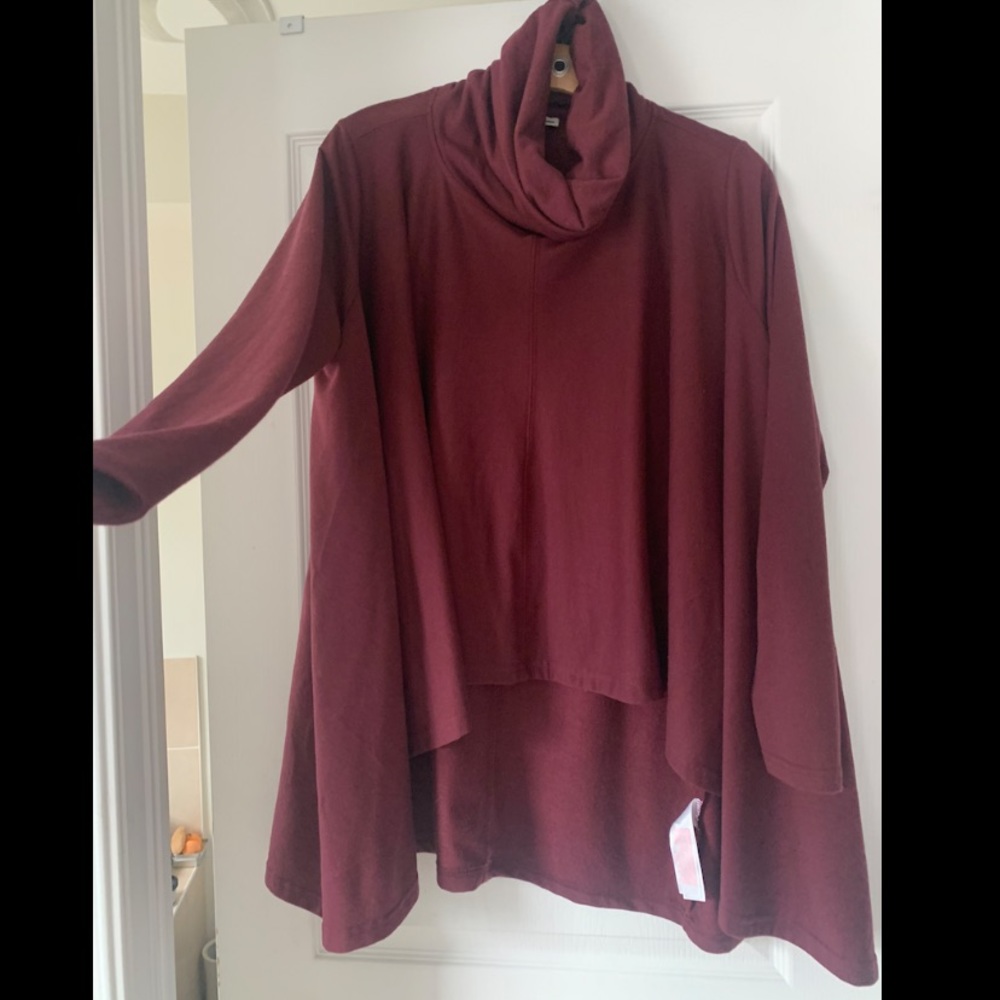 Noisy may cowl neck hi-lo sweater - never worn!
